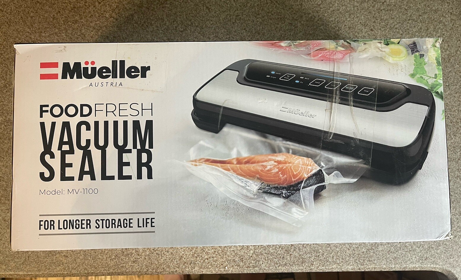 Mueller Austria Food Fresh Vacuum Sealer Model MV1100 eBay