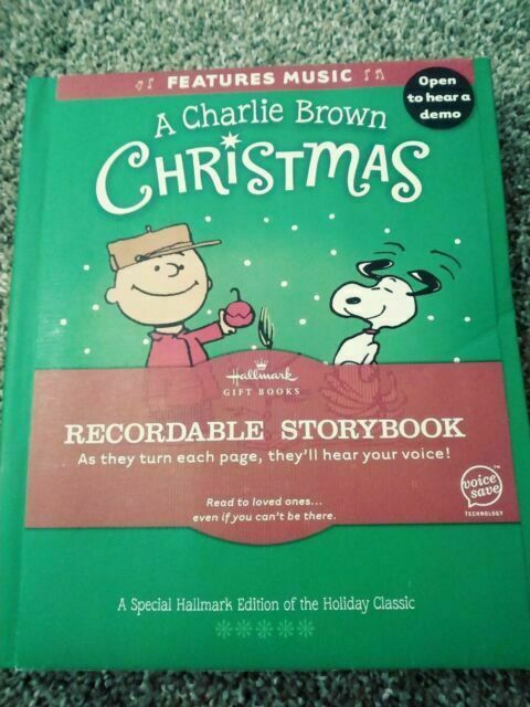 A Charlie Brown Christmas Hallmark Recordable Storybook (A Special Hallmark Edit
