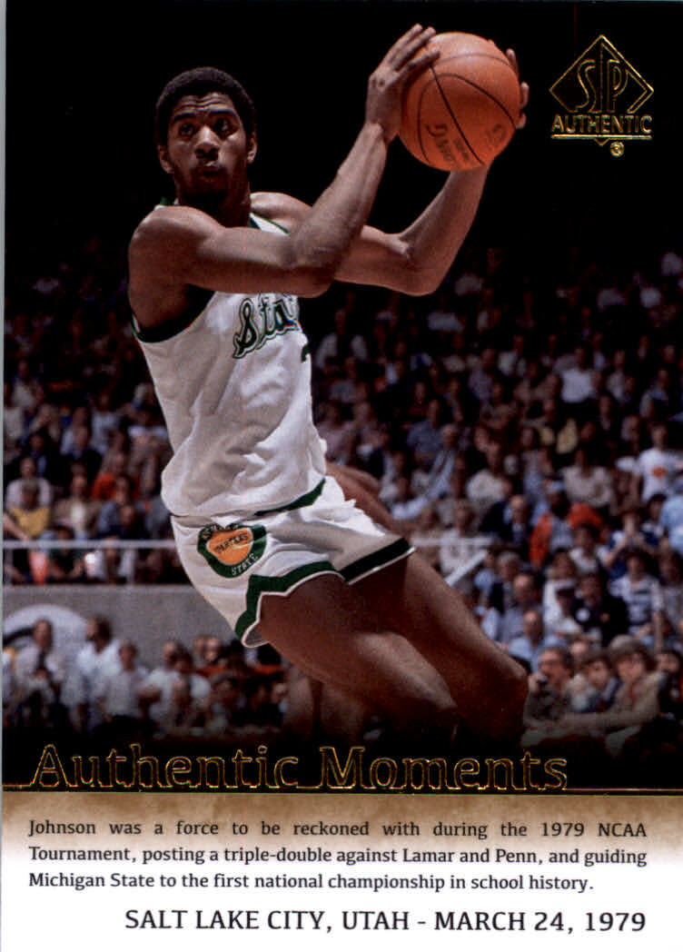 2014-15 SP Authentic #67 Magic Johnson AM - NM-MT