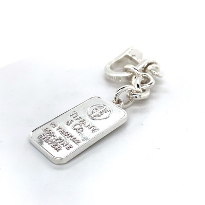 【希少】TIFFANY&Co. キーリング 1/2 TROY 999 インゴット Tiffany & Co. - 【希少】TIFFANY&Co. キーリング 1/2 TROY 999