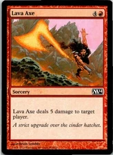 Lava Ax Magic The Gathering 2014 Card Light Play X1