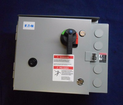 EATON ECH1602AAA Combination Disconnect Motor Starter, Size 0 3R 5HP - NIB! 