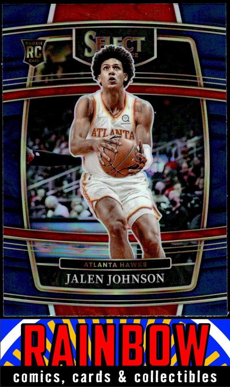 2021 Panini Select #17 Jalen Johnson Atlanta Hawks