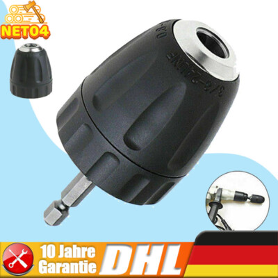 SDS Bohrfutter Adapter 0.8 10mm Keyless Drill Bit Chuck Clip Schlagbohrfutter