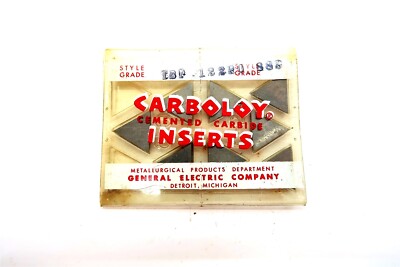 x8 CARBOLOY TBP 122PO 883 Carbide Inserts In Package