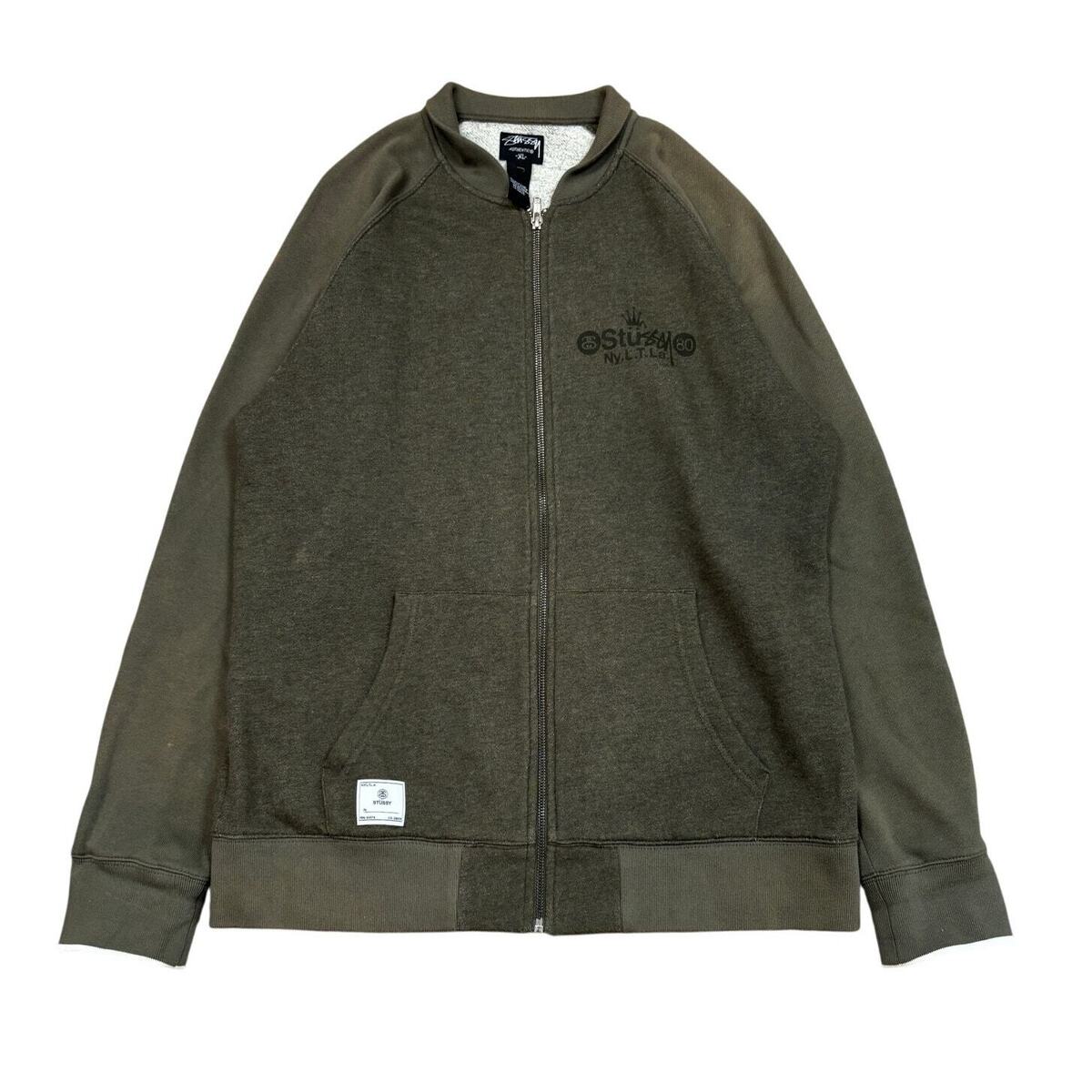 Vintage Stussy NYLTLA Full Zip Track Sweatshirt Jacket Men's Vintage Stussy NYLTLA Full Zip Track Sweatshirt Jacket Men's