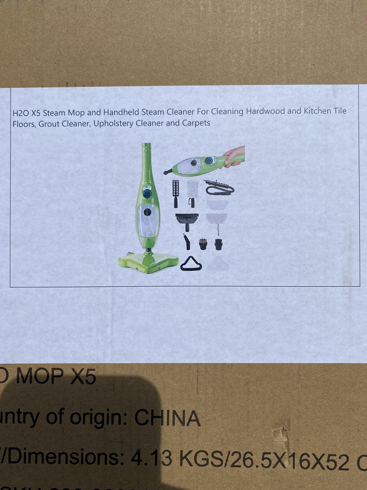 Steam Mop Thane H20 X5 5 In 1 Steam Cleaning Mop Elite. New In Box. eBay