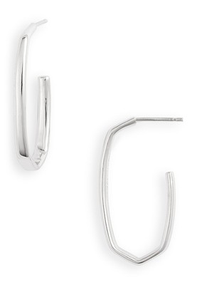 kendra scott silver hoops