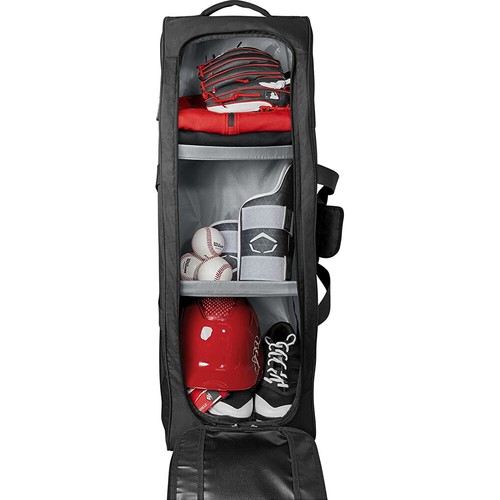Louisville Slugger Omaha Rig Wheeled Baseball Bag, Black WTL9505BL eBay