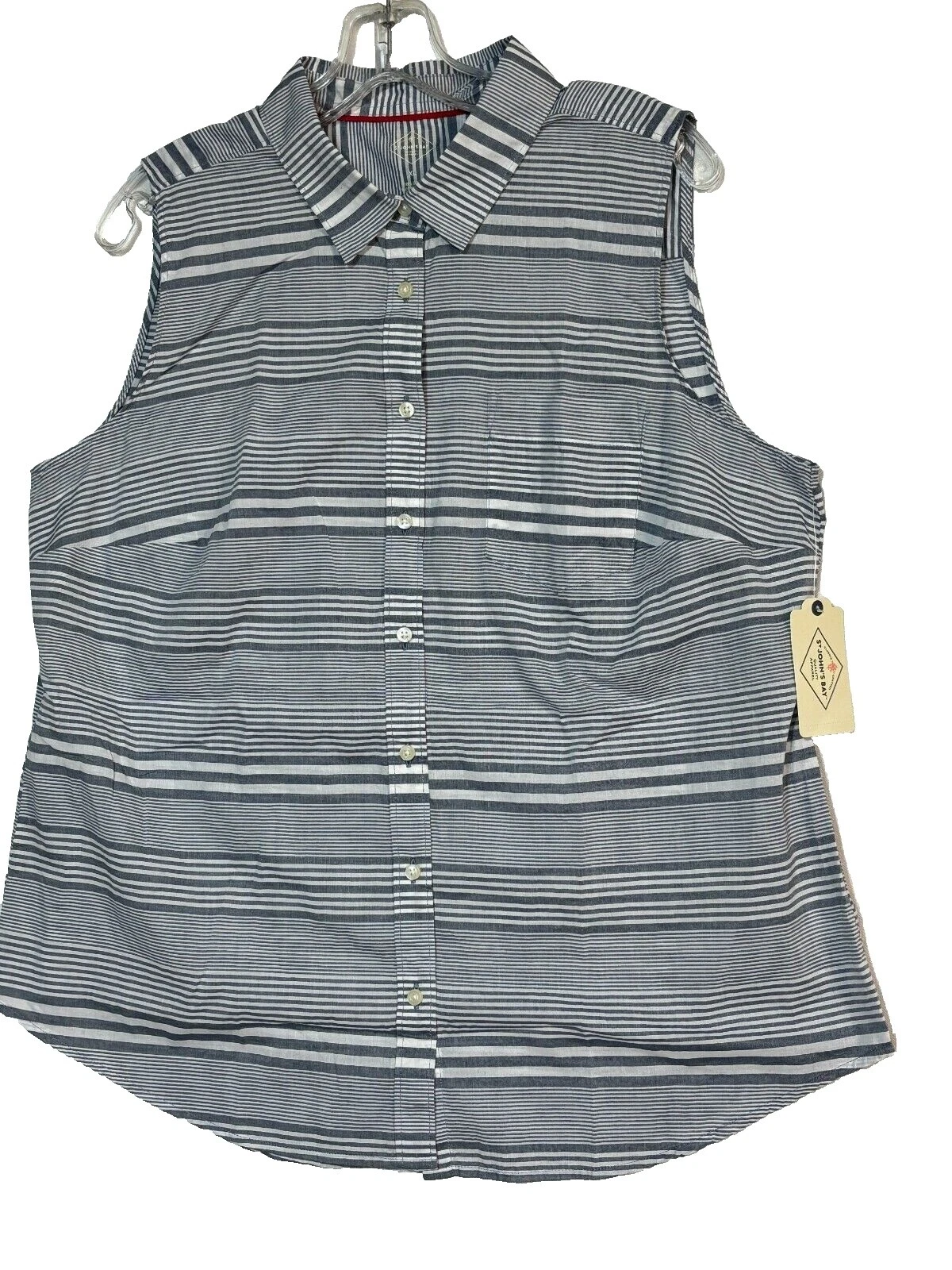 St. John's Bay tapas de negocios a Rayas para mujeres