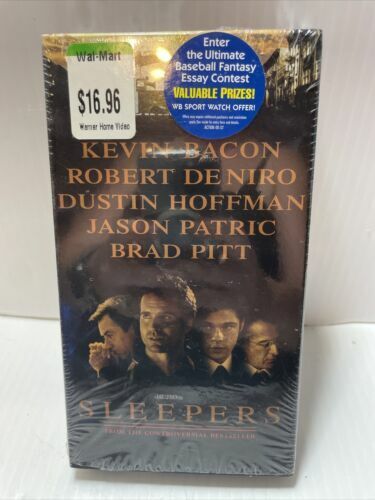 Sleepers (VHS, 1997) Kevin Bacon, Brad Pitt, Robert De Niro, Dustin Hoffman - Zdjęcie 1 z 5