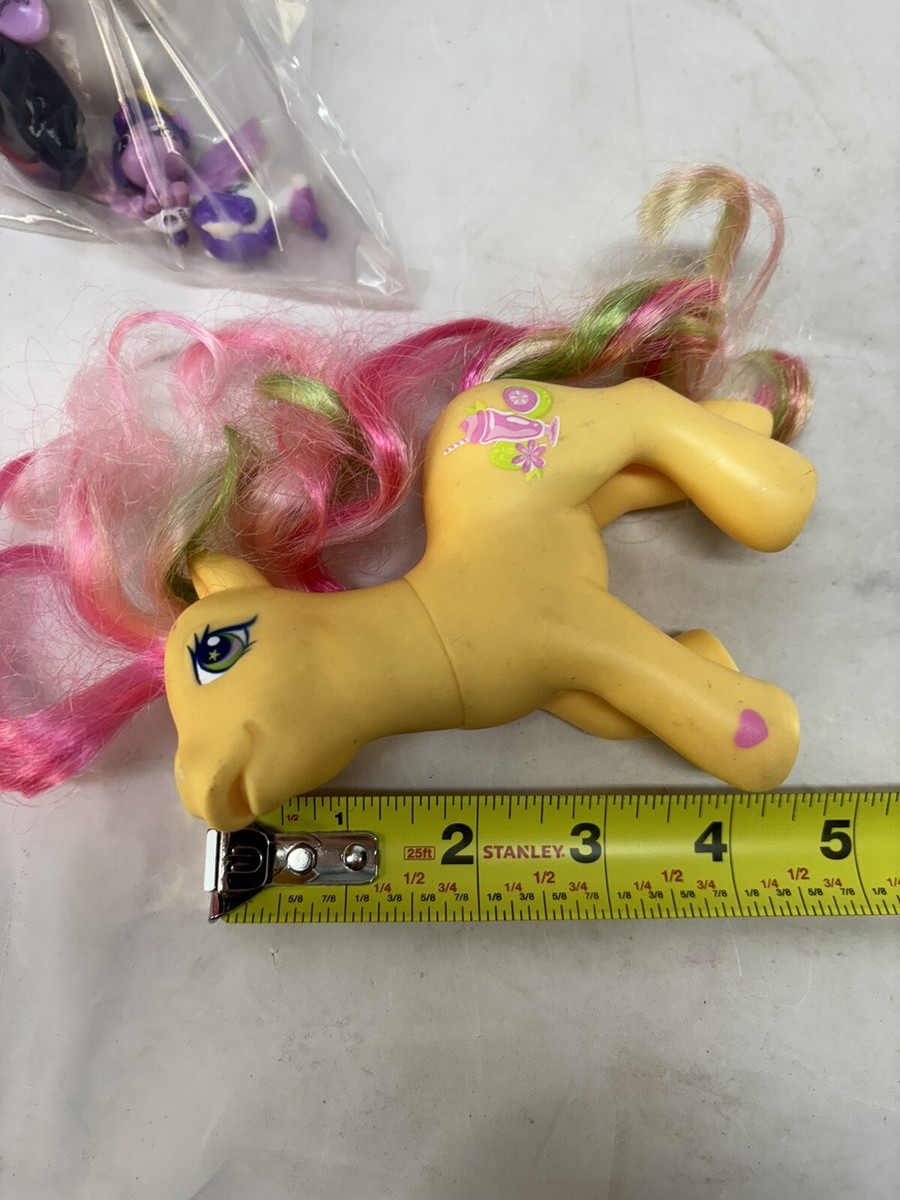 My Little Pony Yellow Pink Smoothie Milkshake G3 Guava Lava 2004