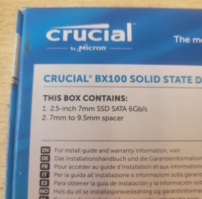 Crucial BX100 cm (CT120BX100SSD1) (SSD