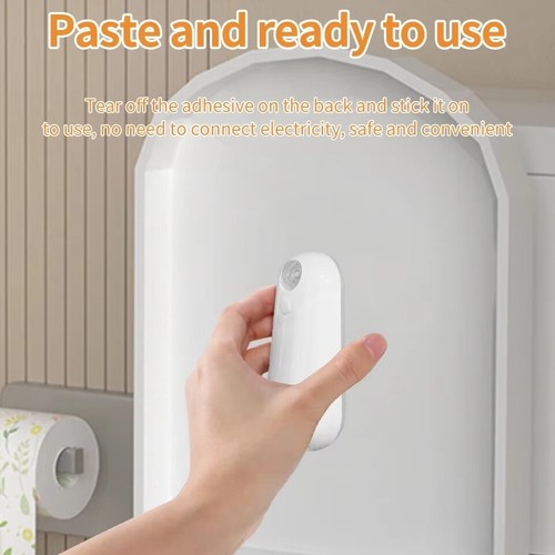 Toilet Bowl LED Night Light 8 Colors Motion Activated Seat Sensor Lamp Bathroom - Picture 5 of 16