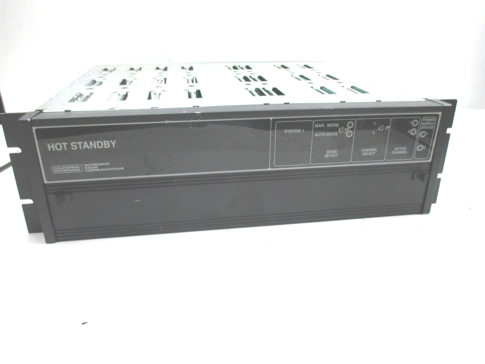MRC Microwave Radio Communications Hot Standby 901049-1 Rev. G Rack Mount Deck