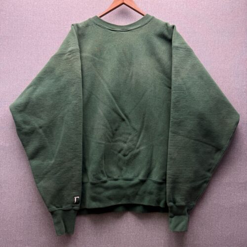 Felpa girocollo vintage Dartmouth Co-Op uomo 2XL tessuto rovesciato stile Ivy League - Foto 6 di 10