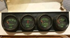 1970s, Slanted Vintage Sedan 4 Gauge Set - Classic Mini Etc *new* Rare