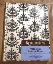New Recollections Photo Album-Holds Up To 300 Photos/CD Pocket Included.