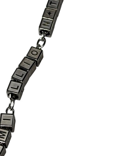MXDVS "Eine Million Tränen wert" Silberfarben Würfel Perle Alfabet Charms verstellbar - Bild 4 von 4