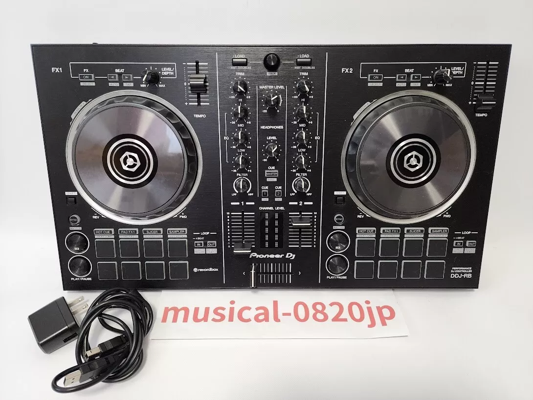 Pioneer DDJ-RB Performance DJ Controller Rekordbox 2-Channnel Black