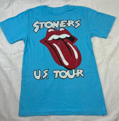 420 Mens T-shirt Stoner US Tour Rolling Stone Parody small