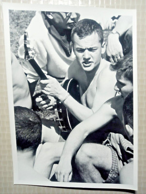 1960 Phi Kappa Sigma Frats Candid Photo Summer Park Denver, CO Ron HIll