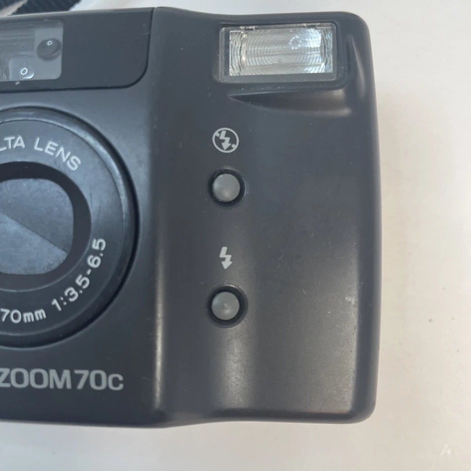 Câmera de Filme Minolta Freedom Zoom 70C ES Point and Shoot Precisa de Bateria CR-P2 - Imagem 4 de 4