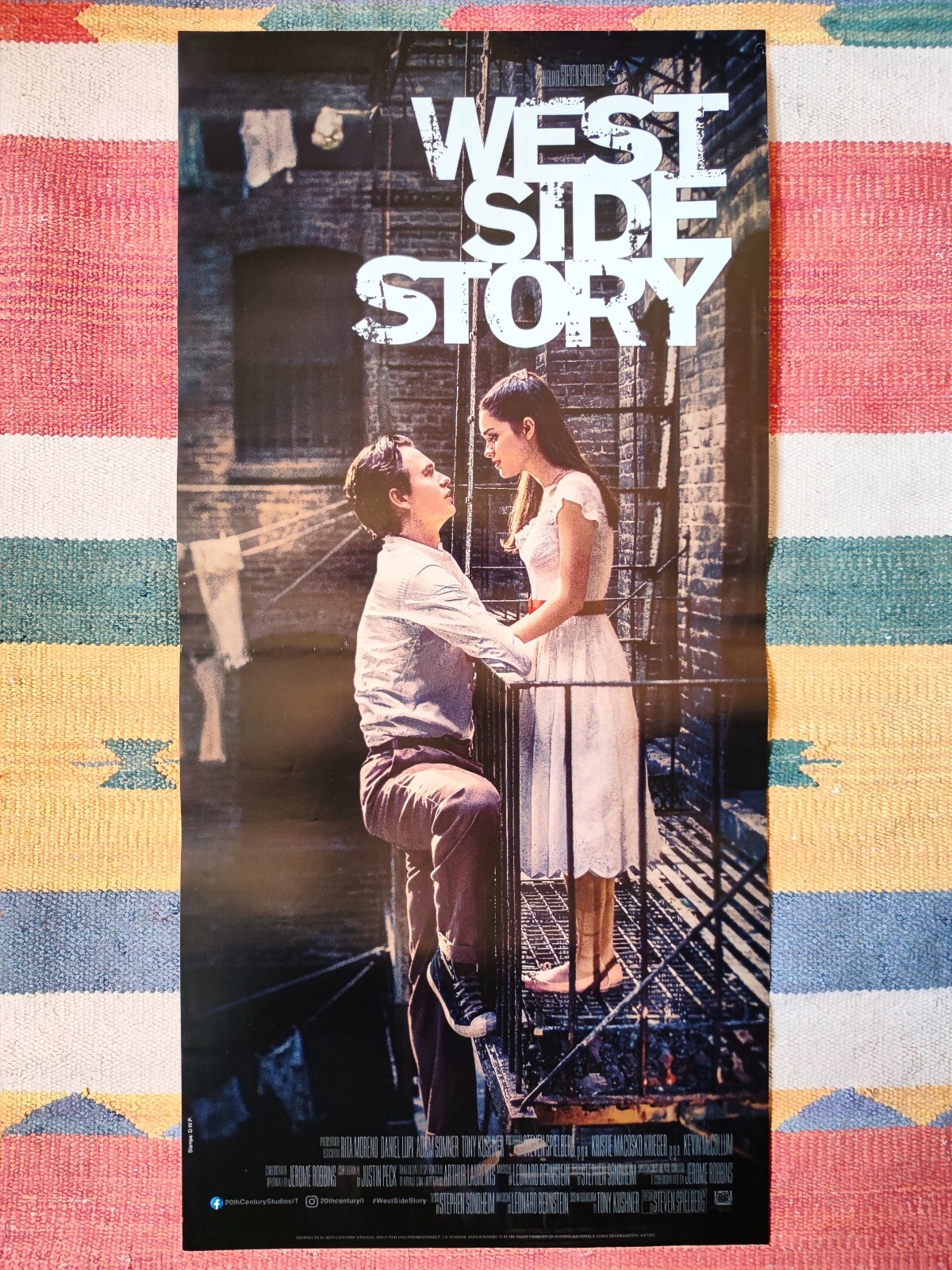 Locandina originale film West Side Story (2021) - Regia di Steven Spielberg