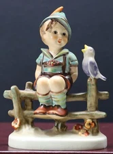 Goebel M.I. Hummel Figurine # 111/1 "Wayside Harmony" TMK4, 5" tall, Germany