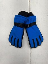 Zeroxposur 3M Thinsulate Blue Black Winter Gloves Boys Size Small