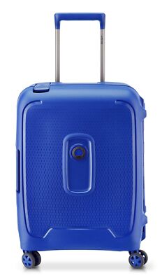 DELSEY PARIS Moncey 4 Double Rolls Cabin Trolley Slim 55 Trolley Navy Blue blau