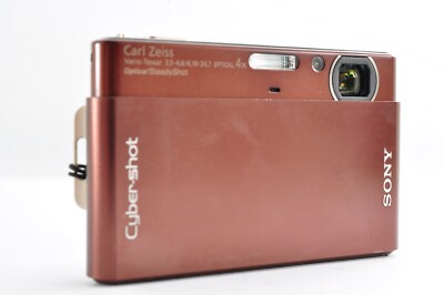 Sony DSC-T77 Brown 10.1MP Cyber Shot Japanese Only [Exc+5