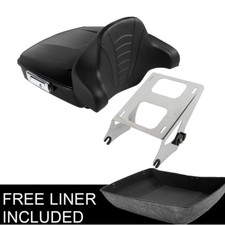 Chopped Pack Trunk & Backrest Mount Rack Fit ...