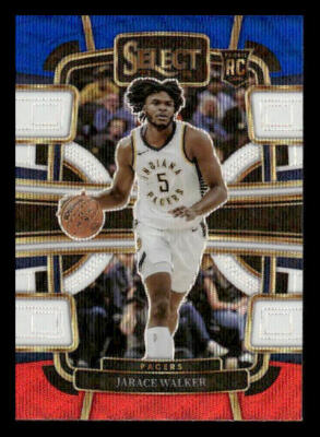 2023-24 Panini Select #86 Jarace Walker RC Rookie Tri-Color Prizms Pacers