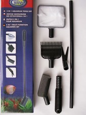 Aquariumkescher 4 in 1 Fangnetz Aquariumzubeh&ouml;r Kescher Aquarium