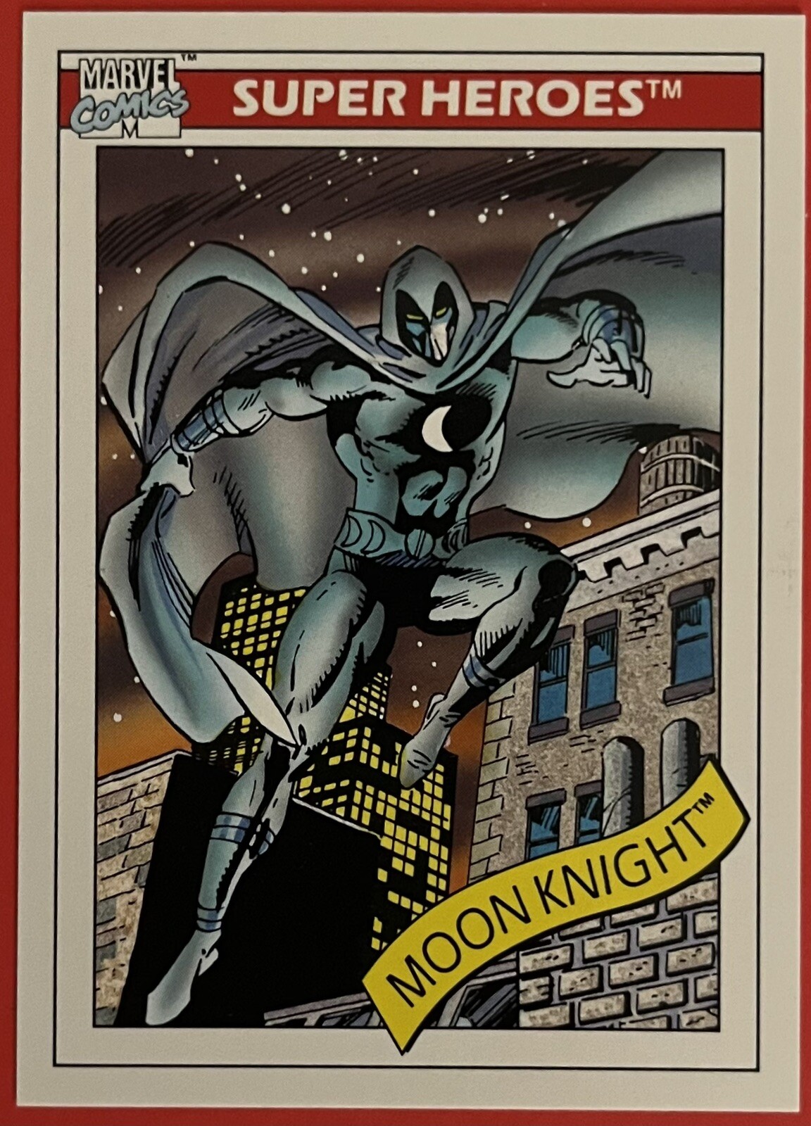 1990 Marvel Universe: Moon Knight #26, Rookie Card, Mint !