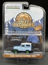 2023 Greenlight CHASE The Great Outdoors Series 3 1968 Nissan Patrol (60)38050-A