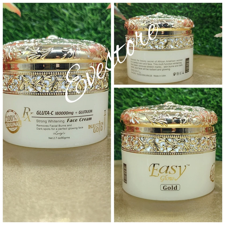 2pcs Easy Glow Gold Body Lotion 500ml & Face Cream - image 3 of 3