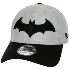 Batman Hush Symbol Armor 39Thirty Fitted Hat Multi-color