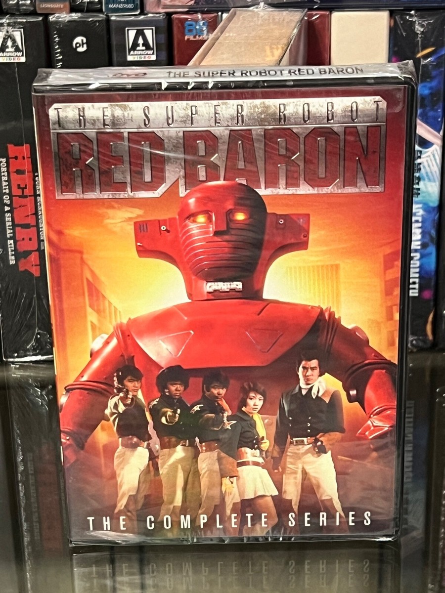 The Super Robot Red Baron The Complete Series (DVD) 4-Disc Set