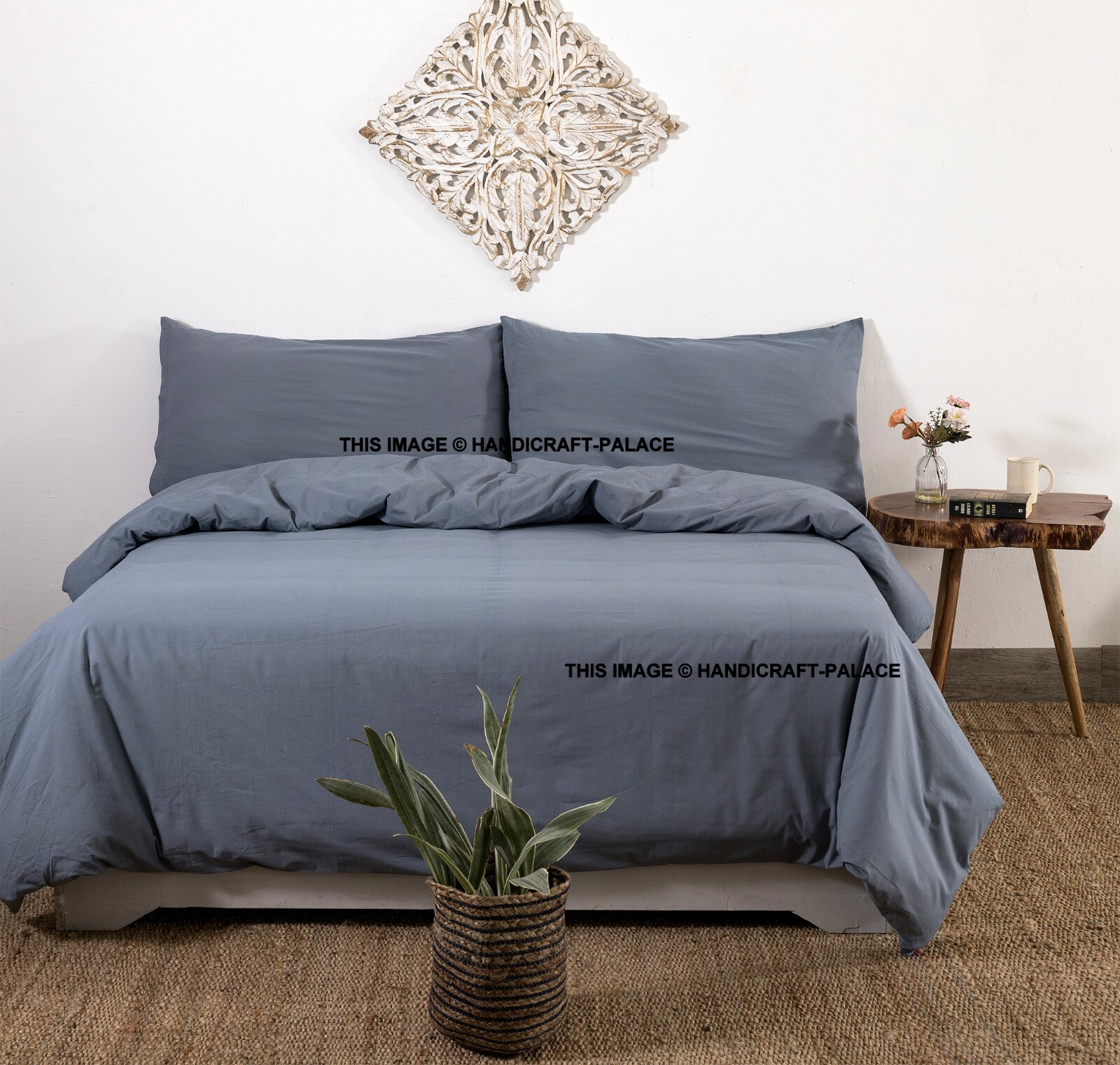 100% Cotton Bed Sheet Soft 200 TC Top 