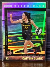 2025 Panini Caitlin Clark Chronicled #46 Silver Foil SP