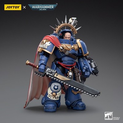JOYTOY Warhammer 40k 1/18 JT7745 Ultramarines Captain Gravis Armour 3in Figure