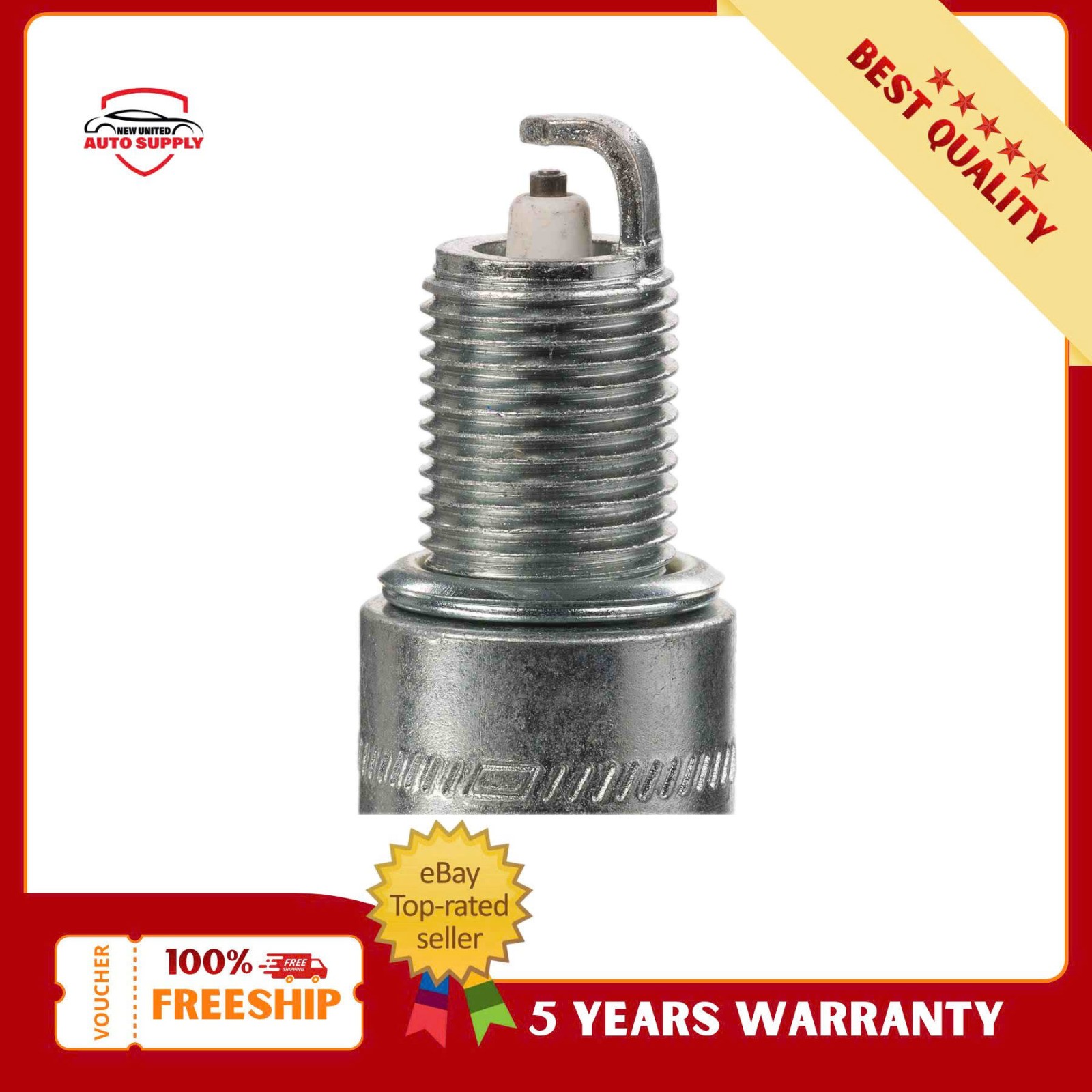 4PCS Autolite 303 Copper Spark Plug for International Scout II Indian Chief