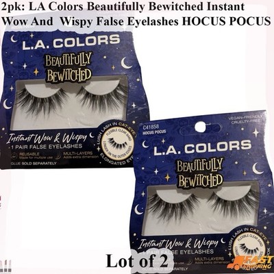 LA Colors Beautifully Bewitched Bold And Dramatic False Eyelashes HOCUS POCUS 2
