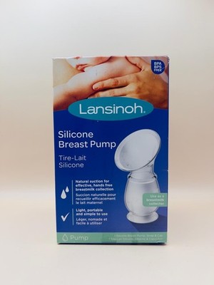 Lansinoh Silikon Milchpumpe & Muttermilchauffänger - angenehmes & weich