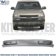 Front Lower Bumper Valance For 1999-2002 Chevy Silverado Tahoe Primed