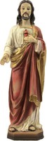 Heiligenfigur Jesus Christus 20 Cm Handbemalt Polyresin Deko Figur