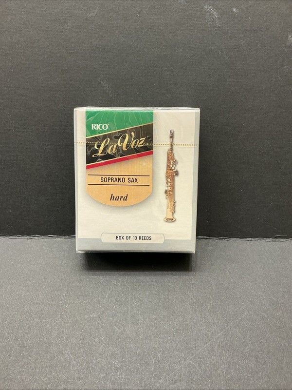 La Voz Hard Bb Soprano Saxophone Reeds 10-Pack RIC10HD