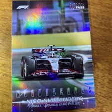 Nico Hulkenberg Topps F1 Nightscapes Paddock Pass 2024 Topps F1